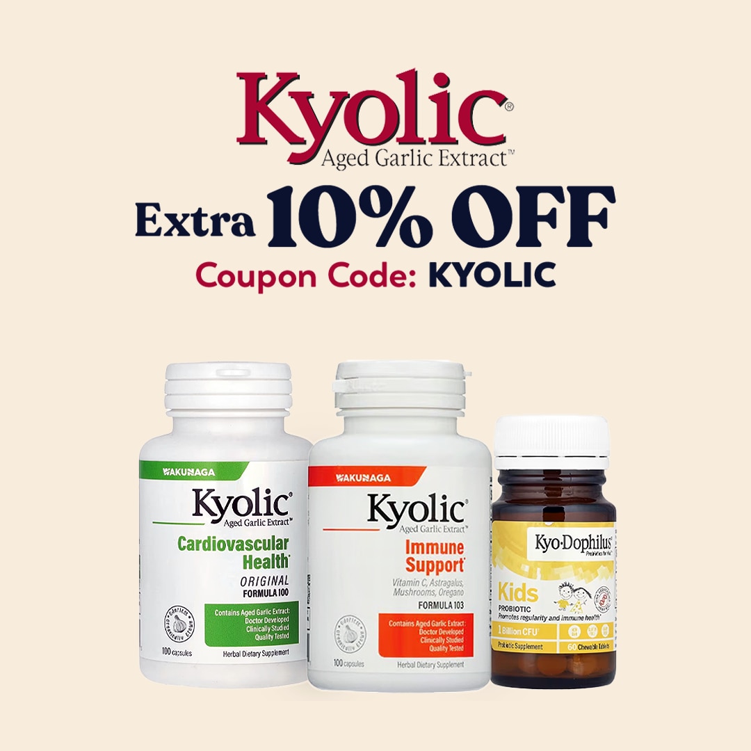 Extra 10% OFF Kyolic