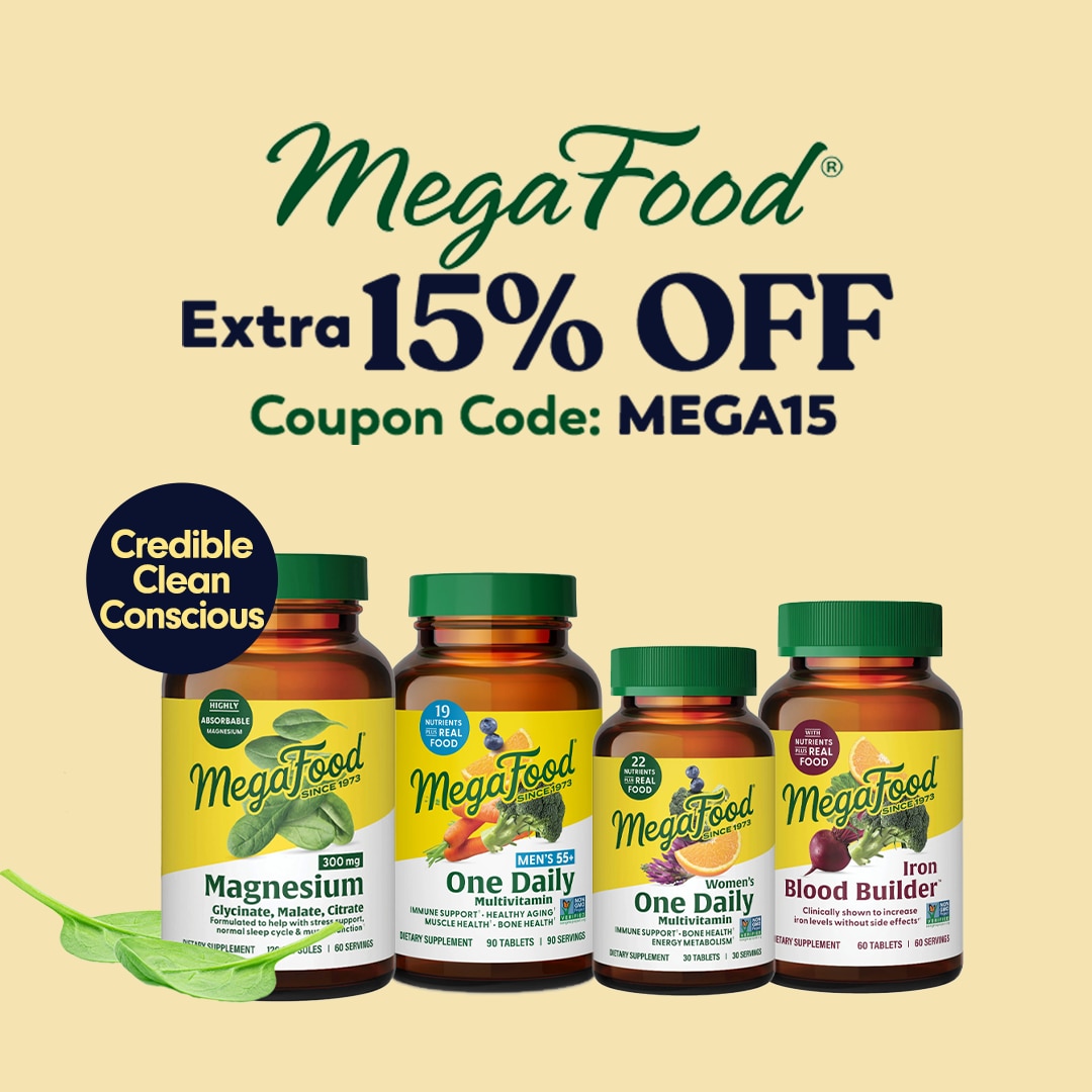 Extra 15% OFF MegaFood
