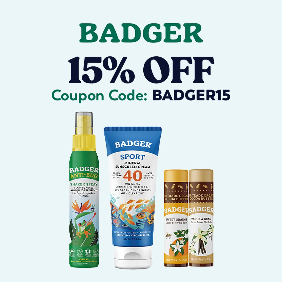 15% OFF Badger