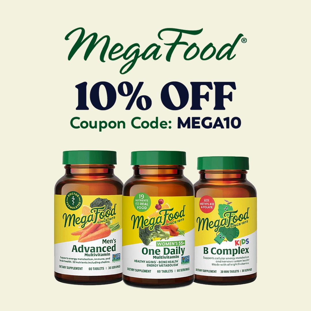 10% OFF Select MegaFood