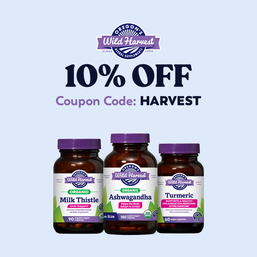 10% OFF Oregon's Wild Harvest