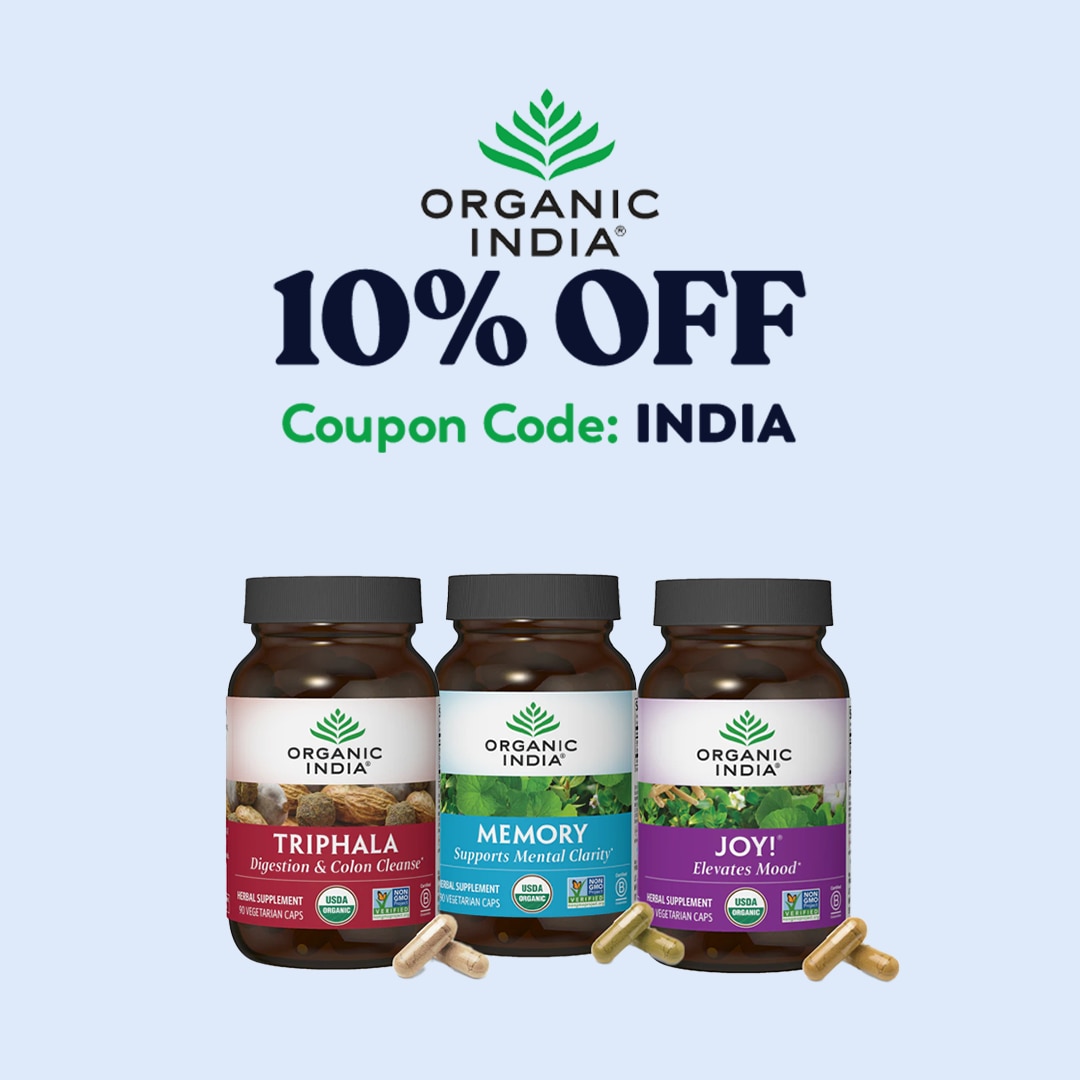 10% OFF Organic India