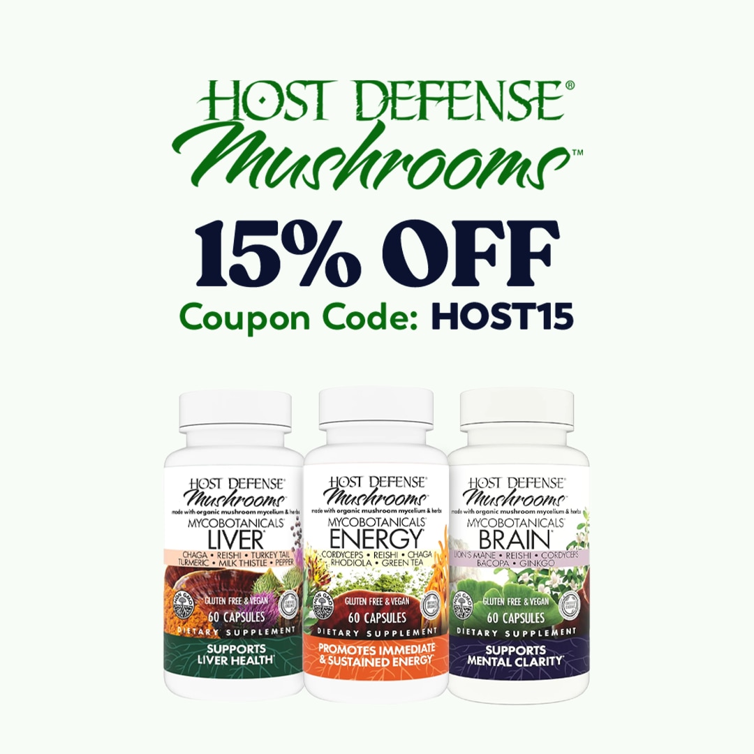 15% OFF Select Host Defense