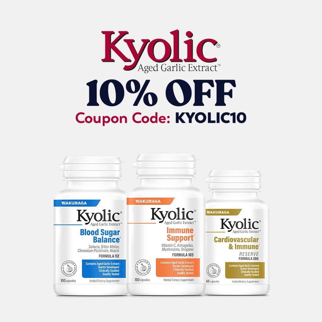 10% OFF Select Kyolic
