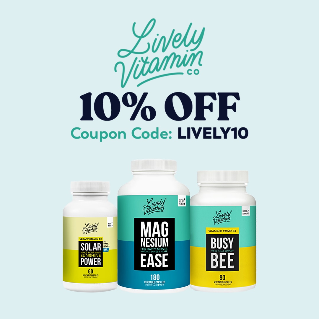10% OFF Lively Vitamin Co.