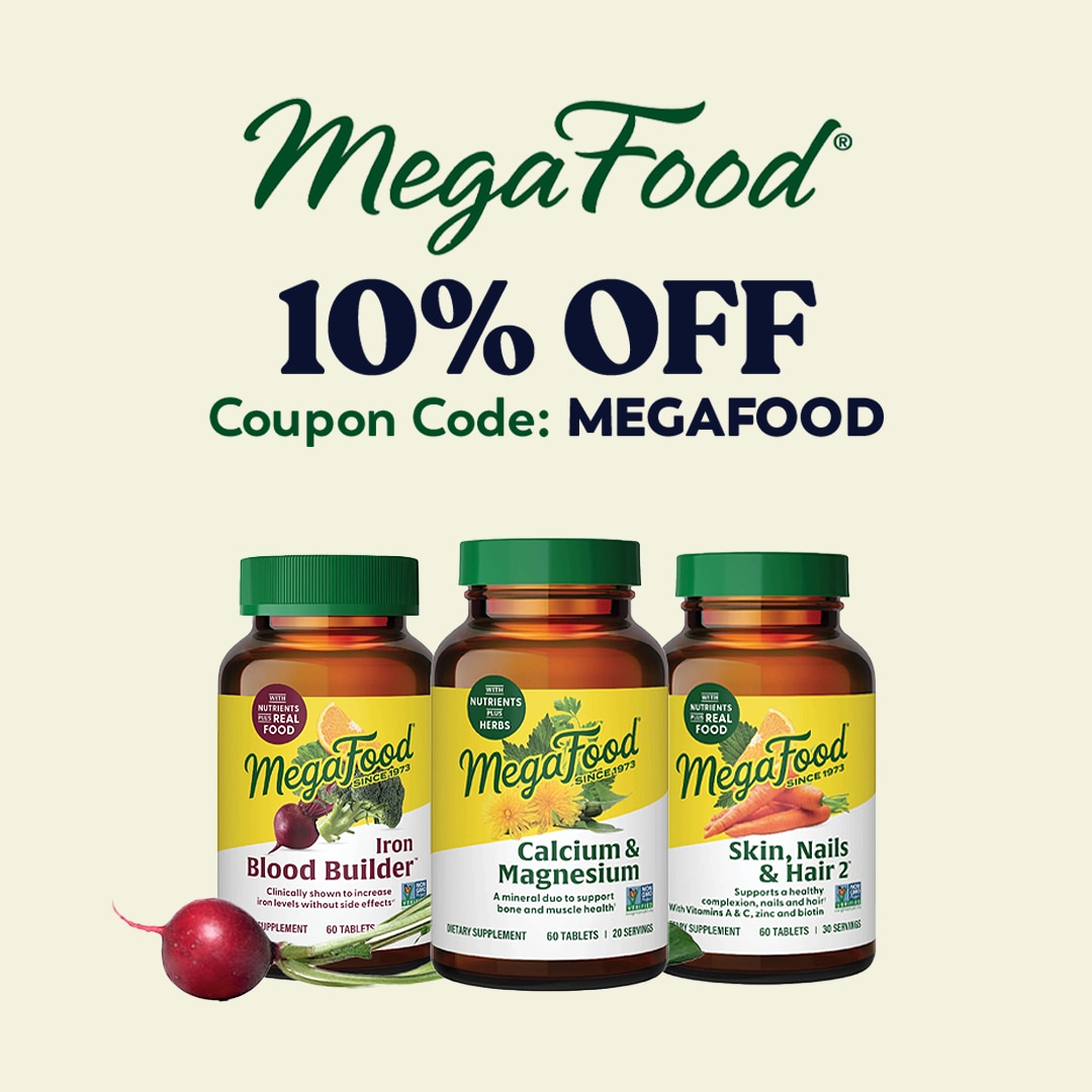 10% OFF Select MegaFood