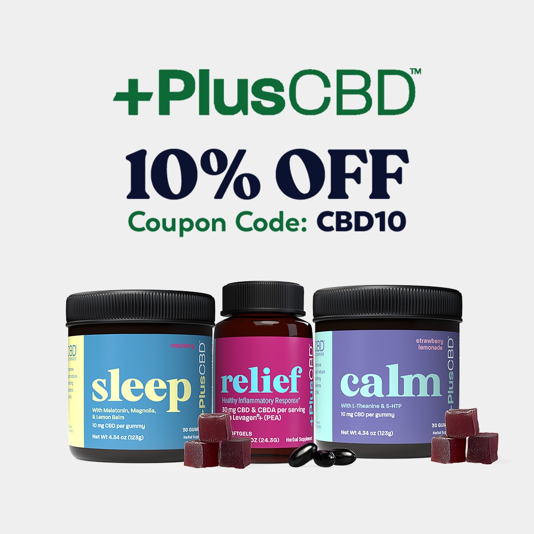 10% OFF PlusCBD Oil