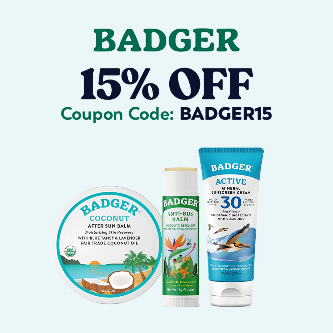 15% OFF Badger
