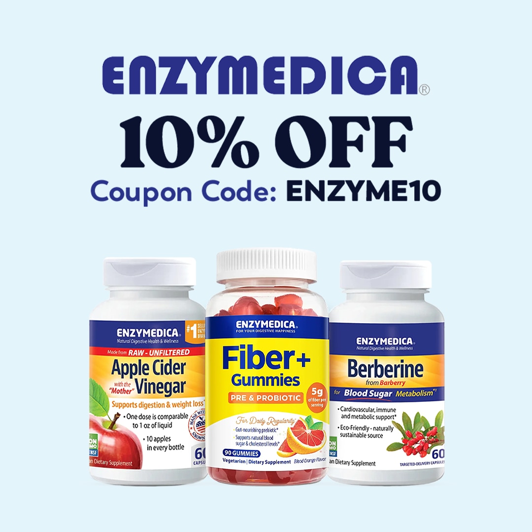 10% OFF Select Enzymedica