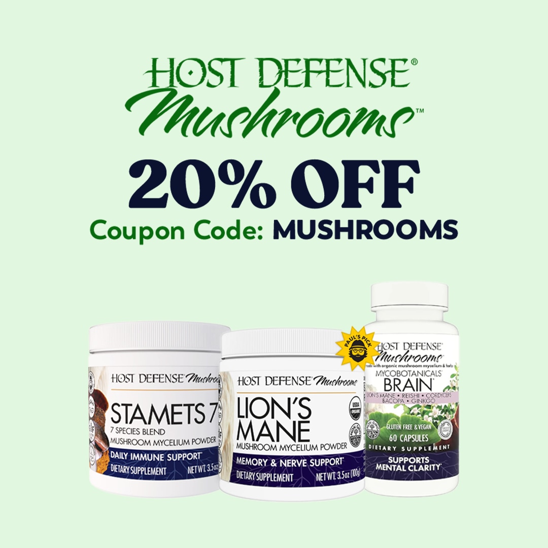 20% OFF Select Host Defense