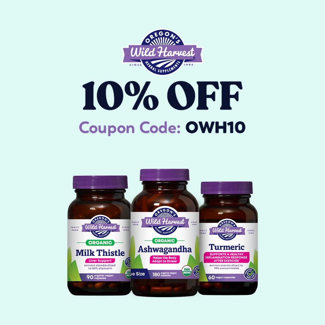10% OFF Oregon's Wild Harvest
