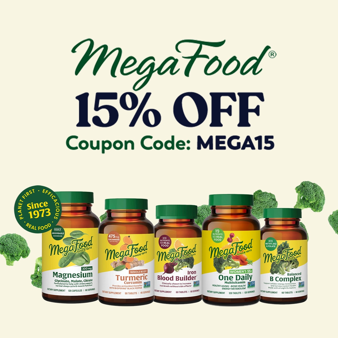 15% OFF Megafood