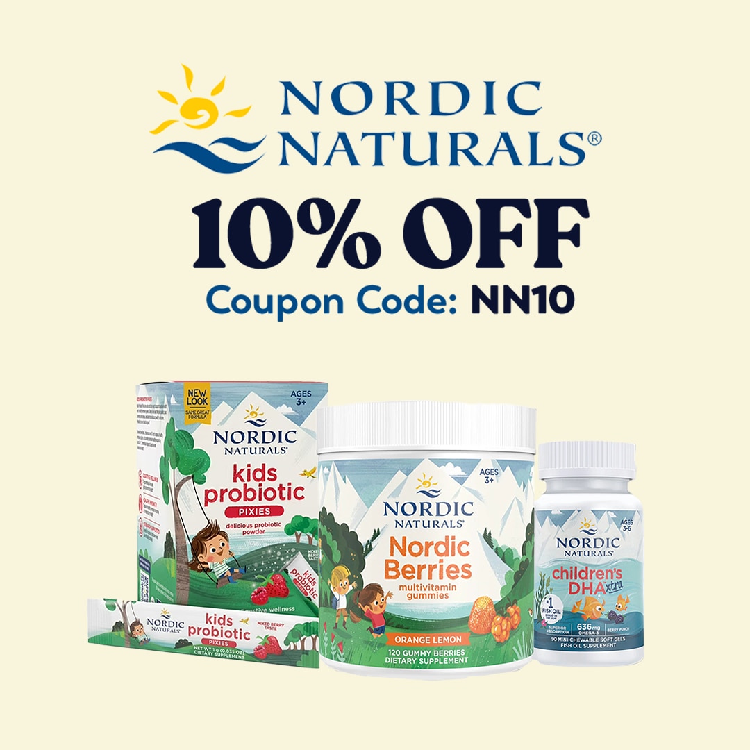 10% OFF Select Nordic Naturals