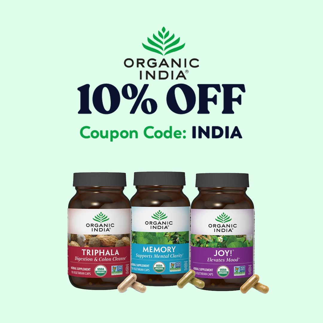 10% OFF Organic India