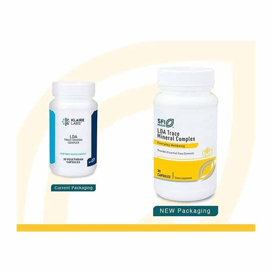 LDA Trace Mineral Complex, 30 Veg Capsules, KL