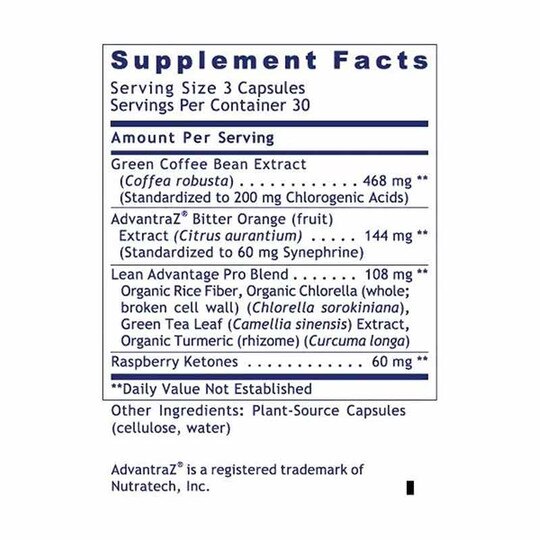 Lean Advantage Advanced Weight Management Support, 90 C, PRL