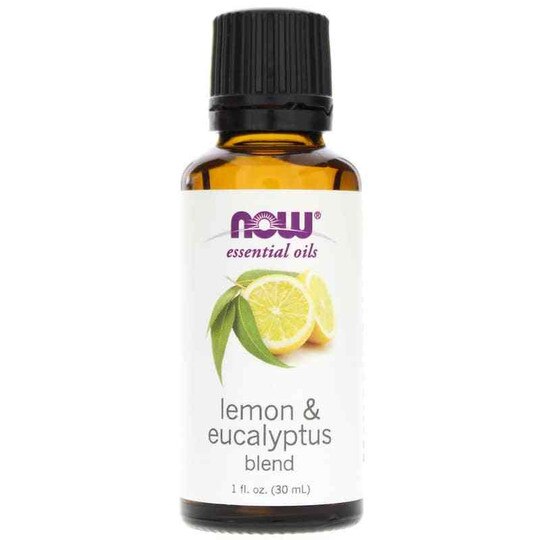 Lemon & Eucalyptus Essential Oil Blend, 1 Oz, NOW