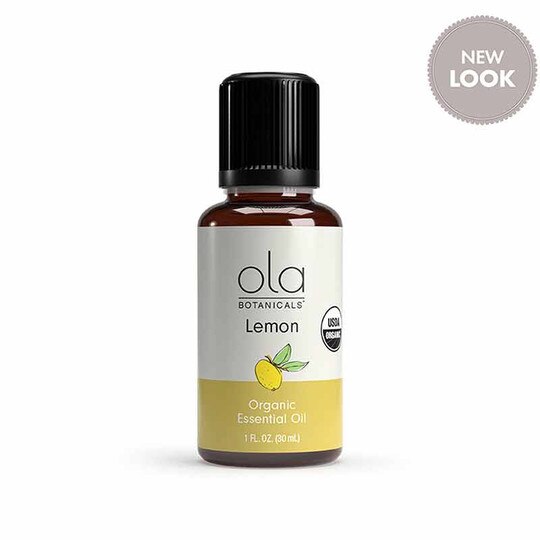 Lemon Organic Essential Oil, 1 Oz, DRM