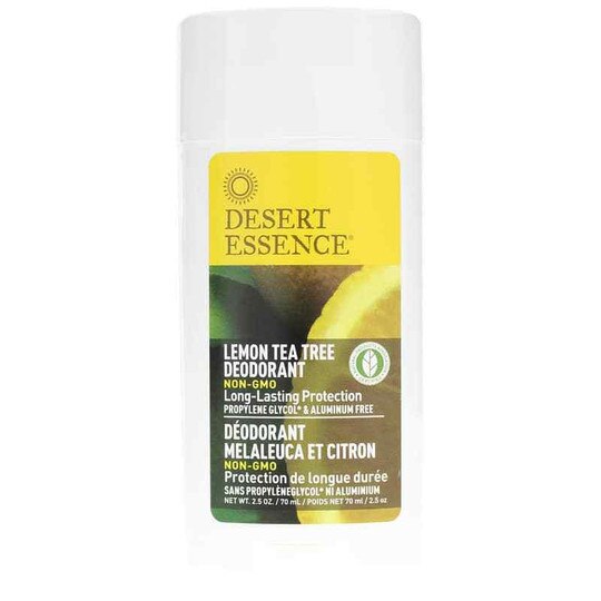 Lemon Tea Tree Deodorant, Desert Essence