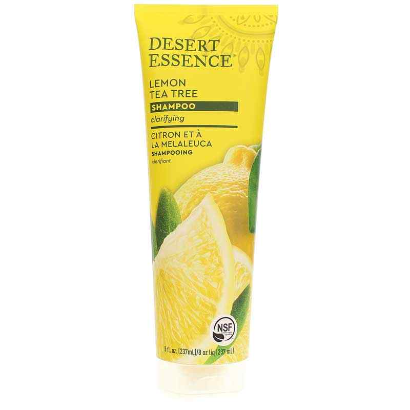 Lemon Tea Tree Shampoo For Oily Hair Desert Essence