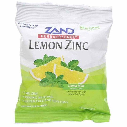 Lemon Zinc Herbalozenge, Zand