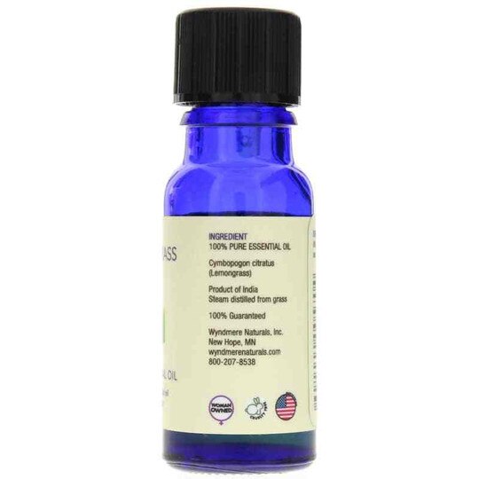 Lemongrass Essential Oil, .33 Oz, WEO