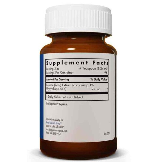 Licorice Solid Extract, Allergy Research Group