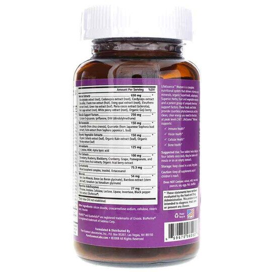 Life Essence Women Multivitamin, 120 Tablets, PEL
