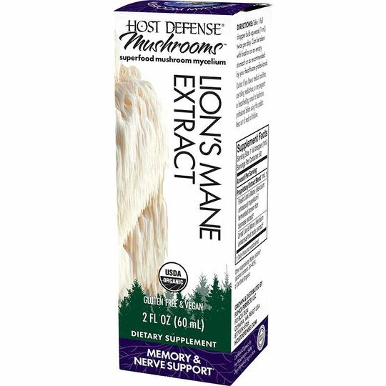 Lion's Mane Extract Memory & Nerve Support, 2 Oz, HDF