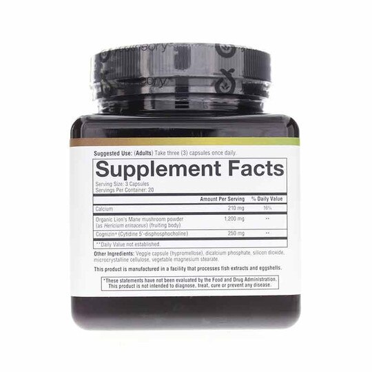 Lion's Mane +, 60 Veg Capsules, YTY