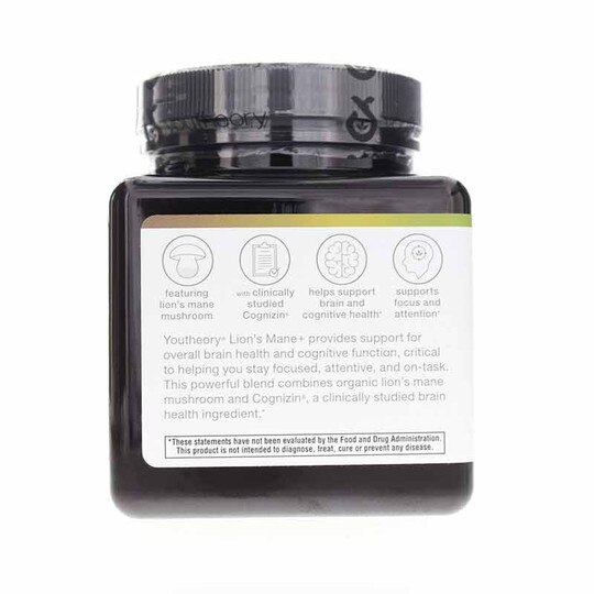 Lion's Mane +, 60 Veg Capsules, YTY