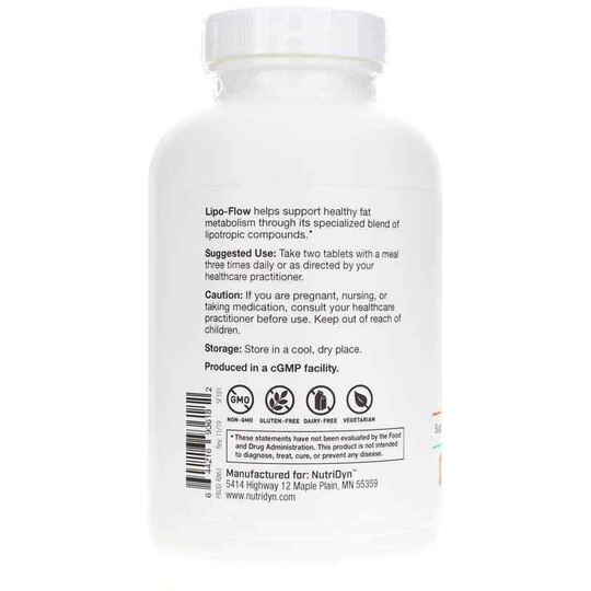 Lipo-Flow, 180 Tablets, ND