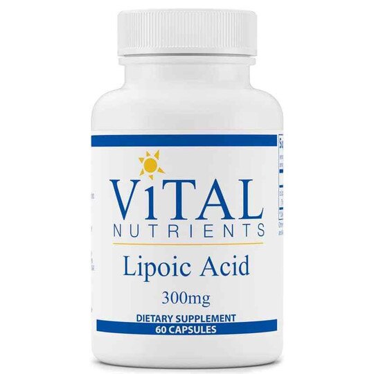 Lipoic Acid 300 Mg, 60 Capsules, VTN
