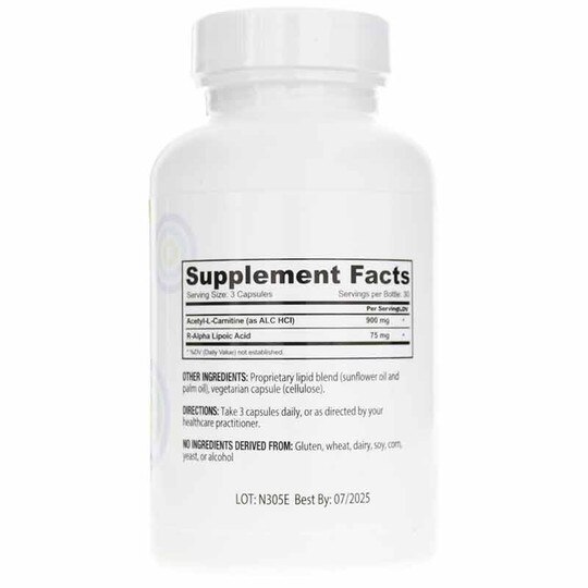 Liposomal ALC & R-ALA, 90 Capsules, CMS