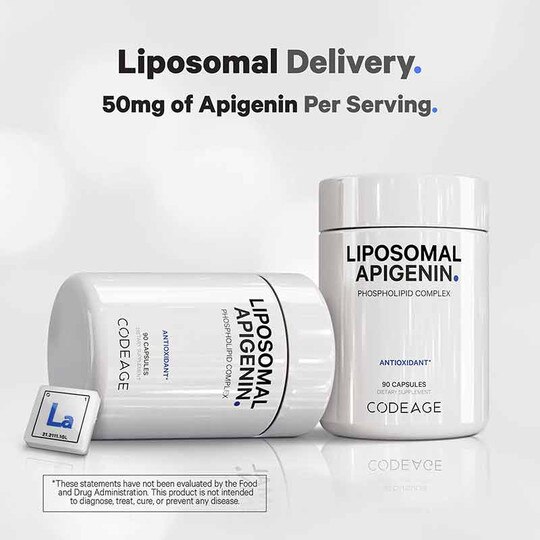 Liposomal Apigenin, 90 Capsules, CDE