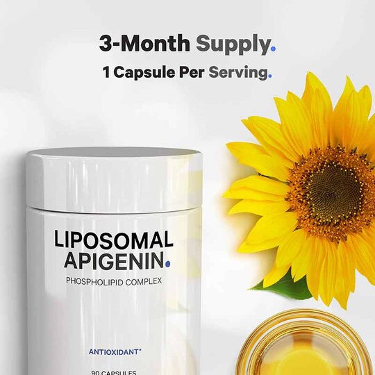 Liposomal Apigenin, 90 Capsules, CDE