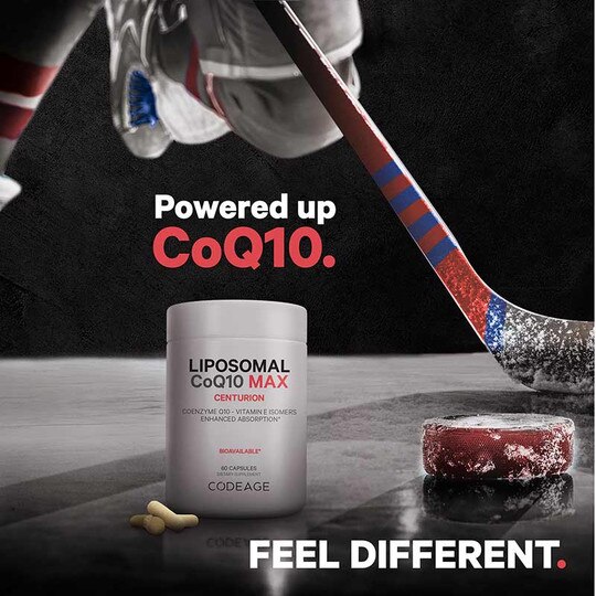 Liposomal CoQ10 Max, 60 Capsules, CDE