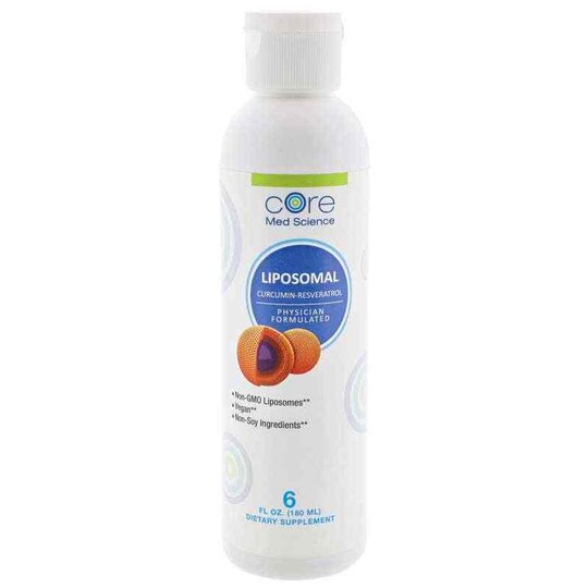 Liposomal Curcumin-Resveratrol, 6 Oz, CMS