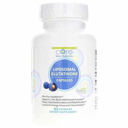 Liposomal Glutathione, 60 Capsules, CMS
