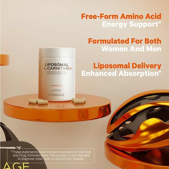 Liposomal L-Carnitine+, 90 Capsules, CDE