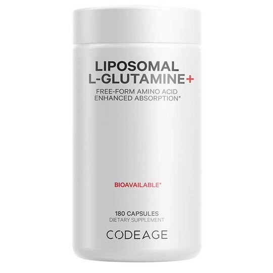 Liposomal L-Glutamine+, 180 Capsules, CDE