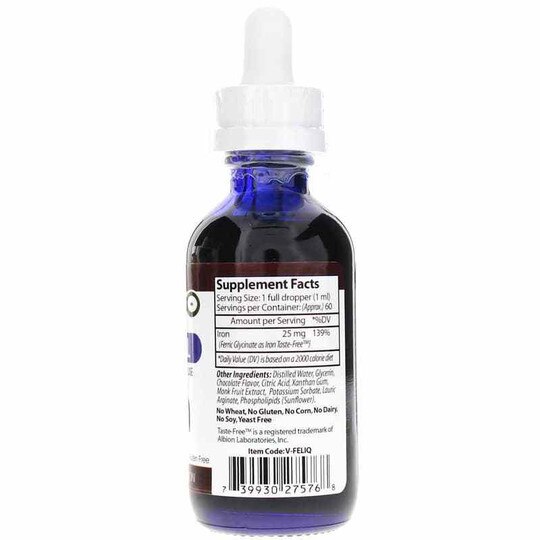 Liposomal Liquid Iron Chocolate Flavor, 2 Oz, VNC