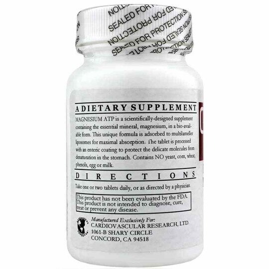 Liposomal Magnesium ATP, 60 Tablets, CR