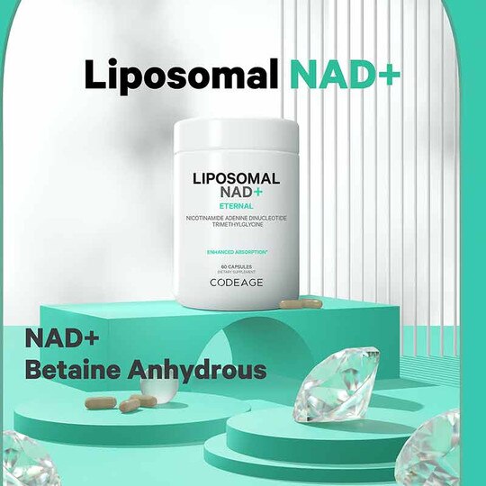 Liposomal NAD+, 60 Capsules, CDE