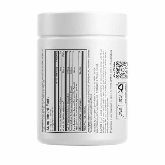Liposomal NAD+ Ultra, 90 Capsules, CDE