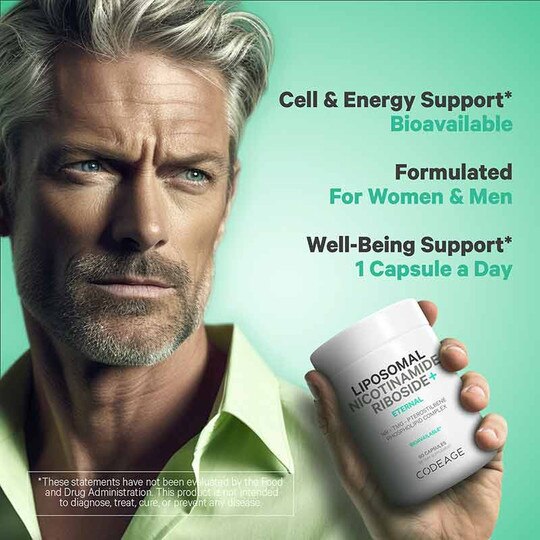 Liposomal Nicotinamide Riboside+, 60 Capsules, CDE