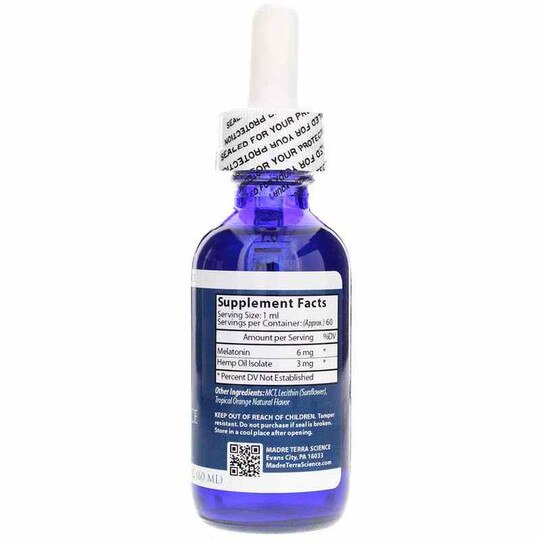 Liposomal Night Peace CBD Infused, 2 Oz, MTS