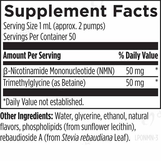 Liposomal NMN Synergy, 1.7 Oz, DFH