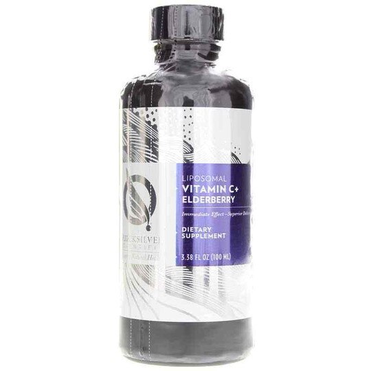 Vitamin C+ Elderberry Liposomal, 3.38 Oz, QSS