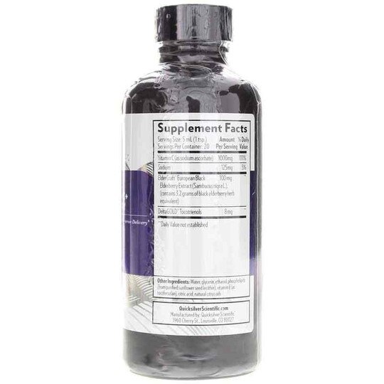 Vitamin C+ Elderberry Liposomal, 3.38 Oz, QSS